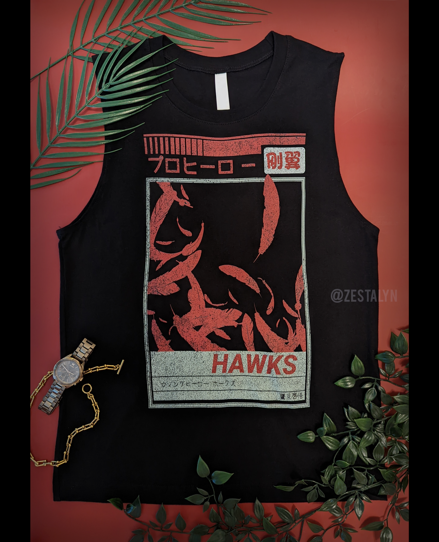 Hawks Feather Muscle Tank